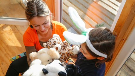 Llevando alegría en Navidad