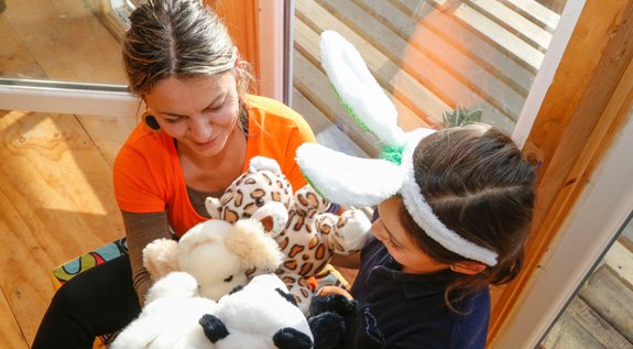 Llevando alegría en Navidad