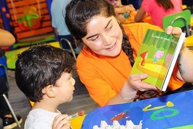 Lee para un Niño presente en Mi Mundo Itaú